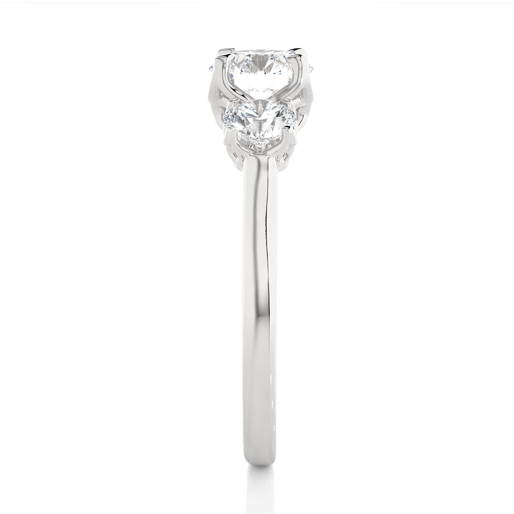 Lifelong Vows and Love Ring made with Gold and Lab Grown Diamonds
