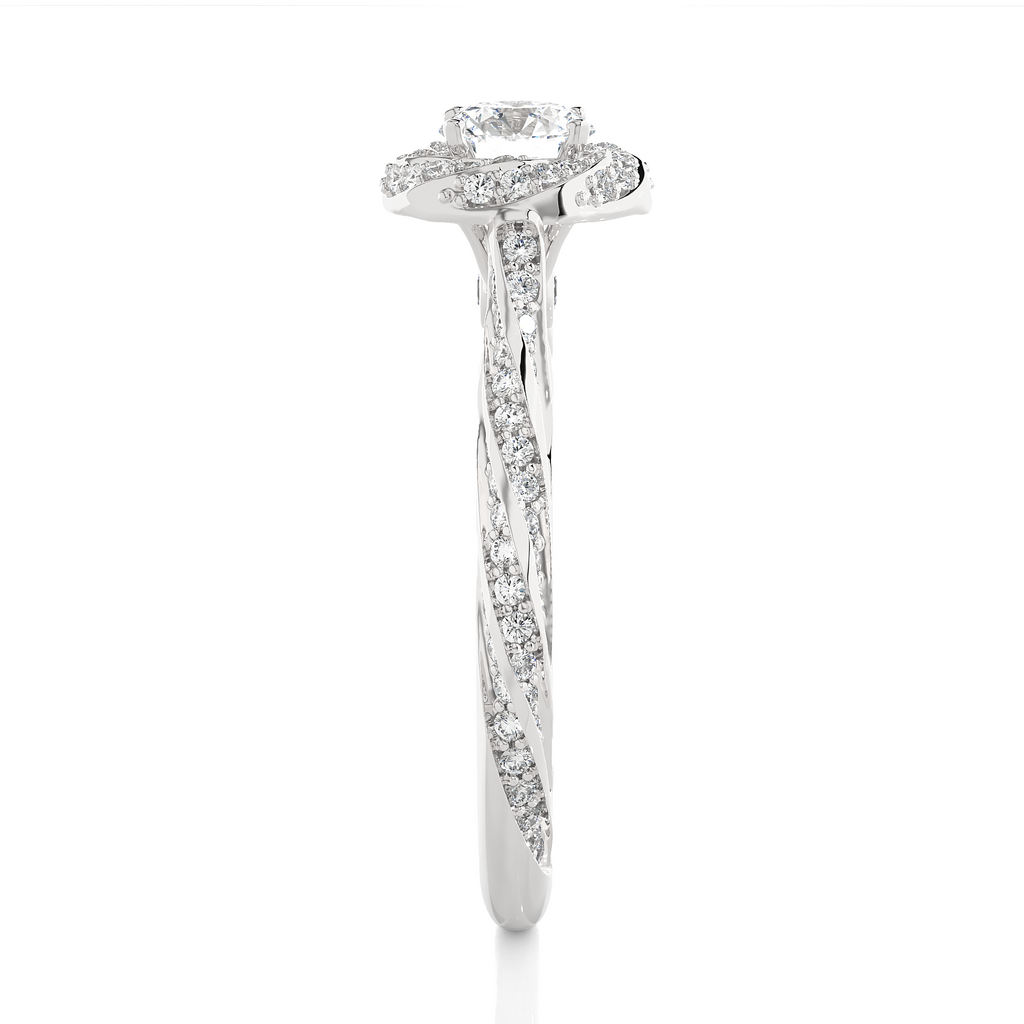 Celestial Bloom Lab Grown Diamond Ring