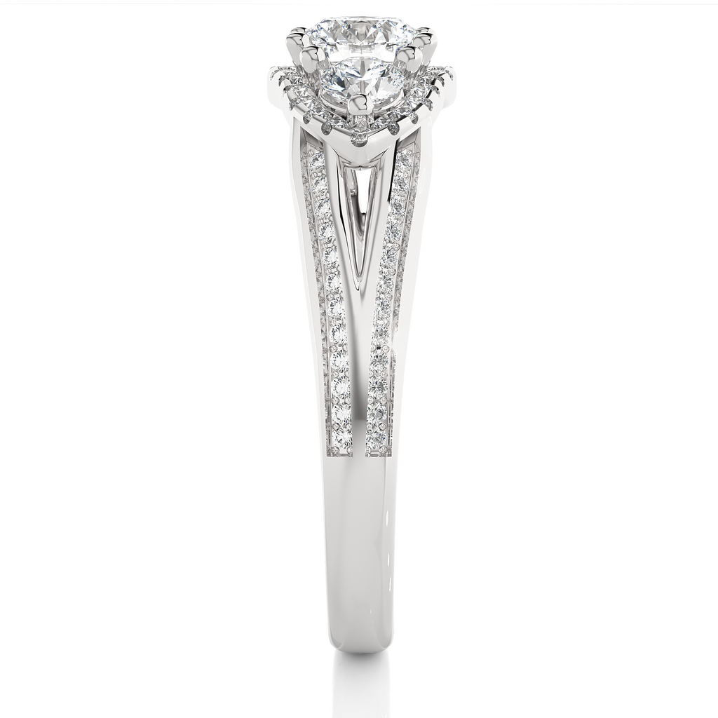 Kinship - Premium Trilogy Lab Grown Diamond Ring for her