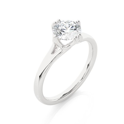 1.1 Ct Round Diamond Ring