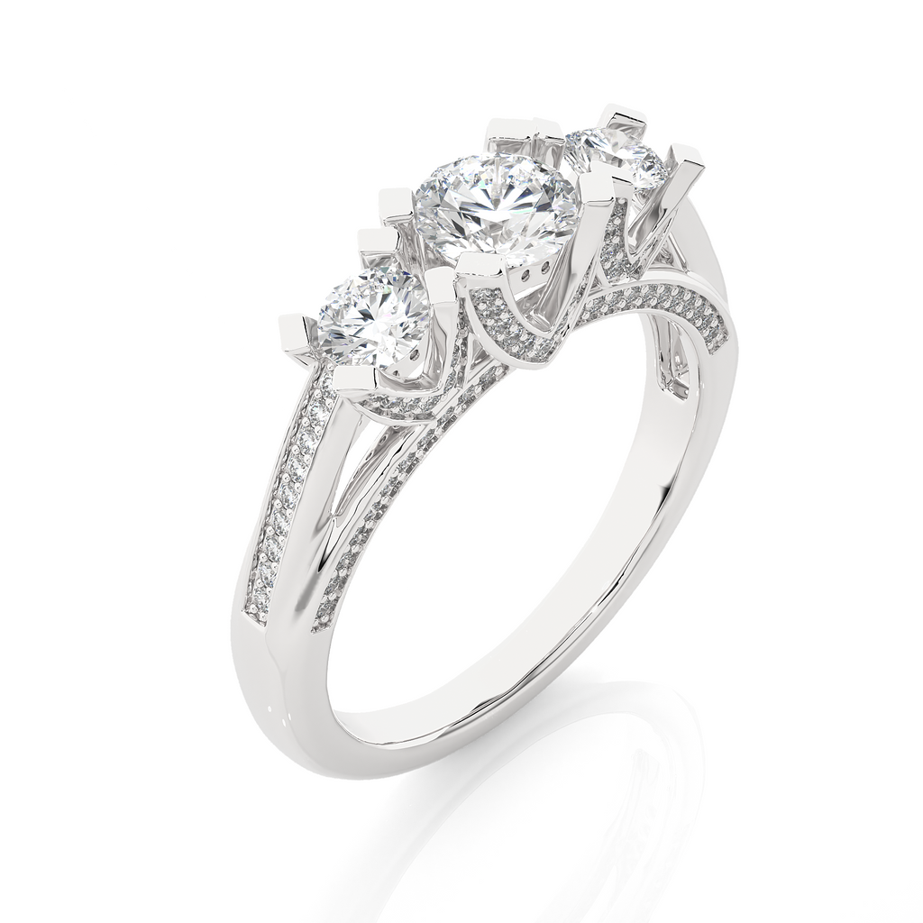 Compassionate Bond - Trilogy Lab Grown Diamond Ring