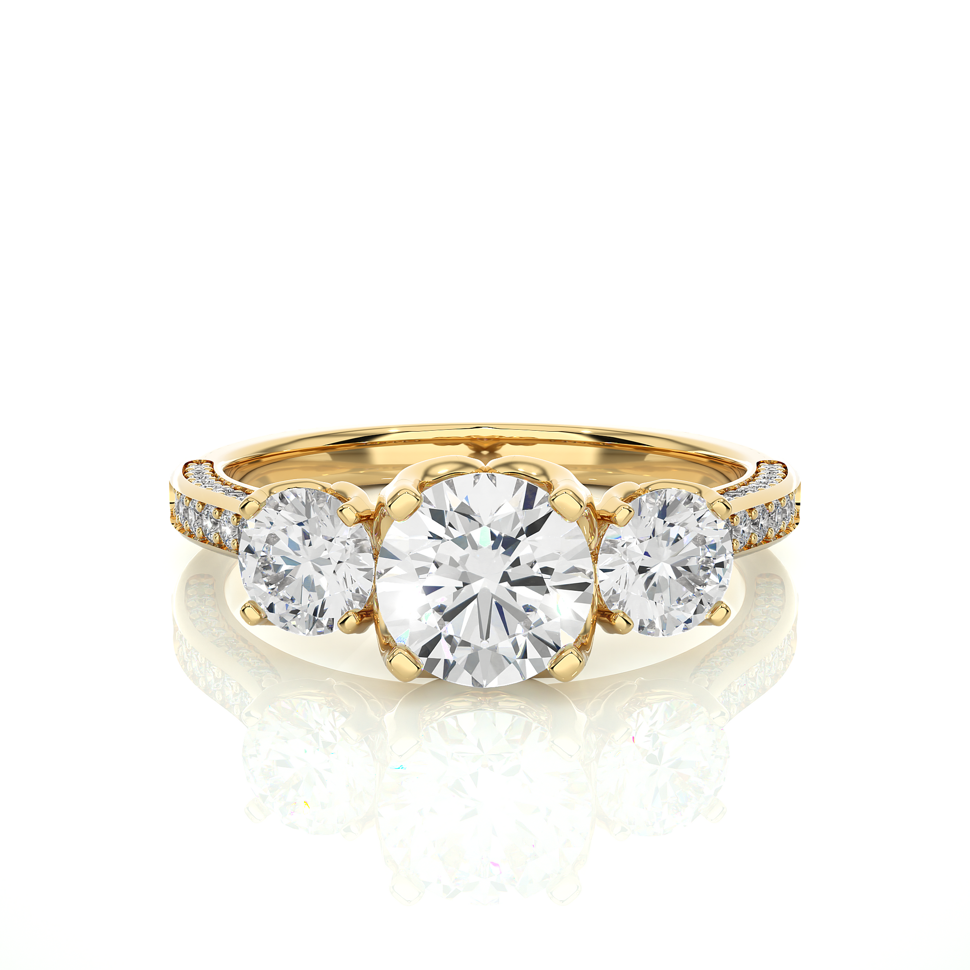 Evergreen Harmony Extra Sparkle Lab Grown Diamond Ring