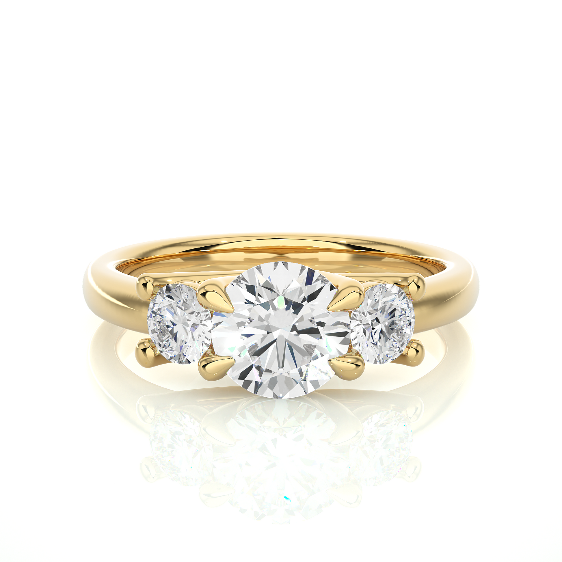 Whispered Vows Lab Grown Diamond Ring - Cherished Love Stories and Anniversaries