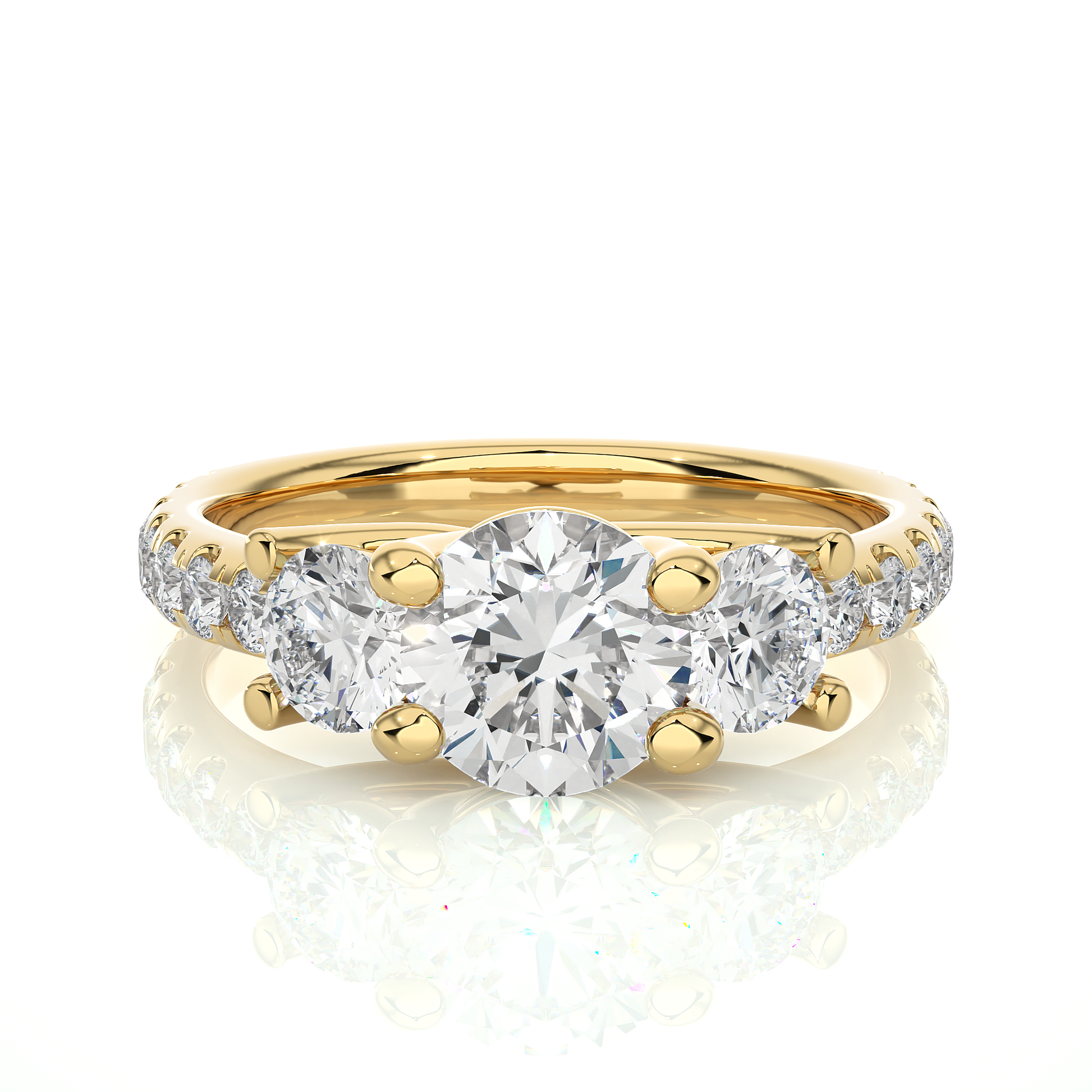 Tender Oath Ring - Make it forever with Gold and Lab Grown Diamond