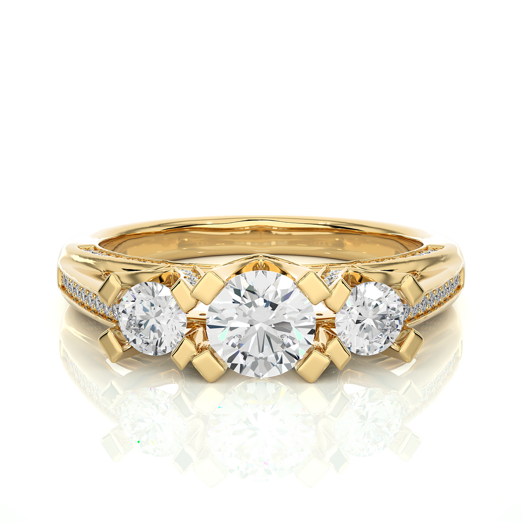 Compassionate Bond - Trilogy Lab Grown Diamond Ring