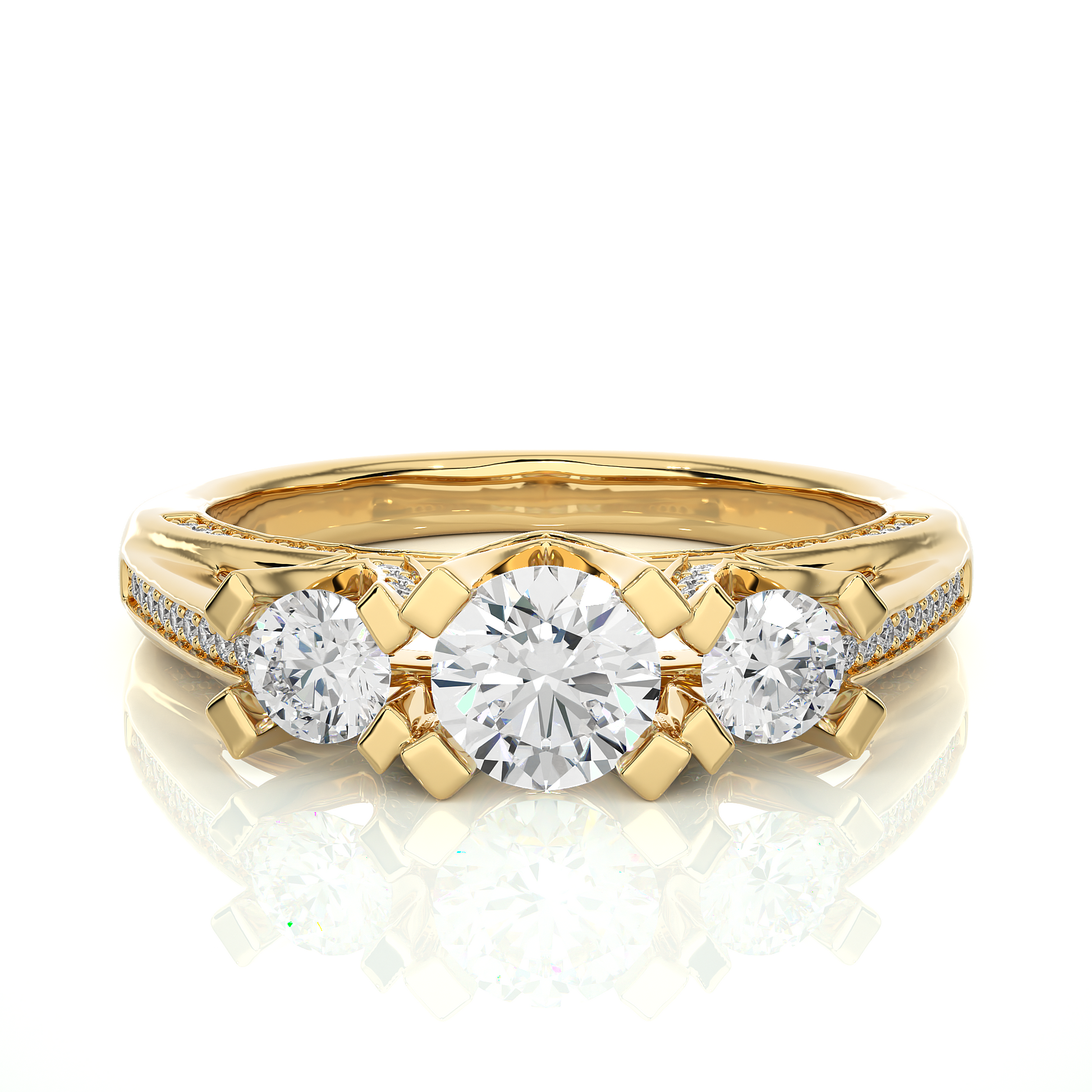 Compassionate Bond - Trilogy Lab Grown Diamond Ring