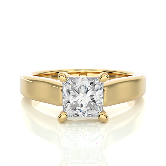 1.4 Ct Princess Diamond Ring