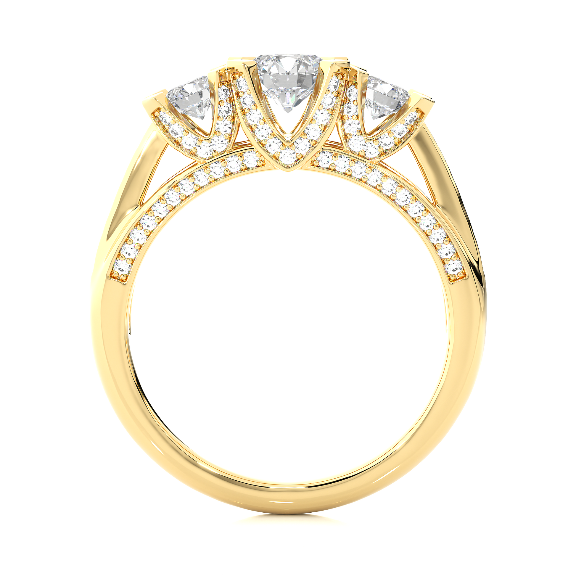 Compassionate Bond - Trilogy Lab Grown Diamond Ring