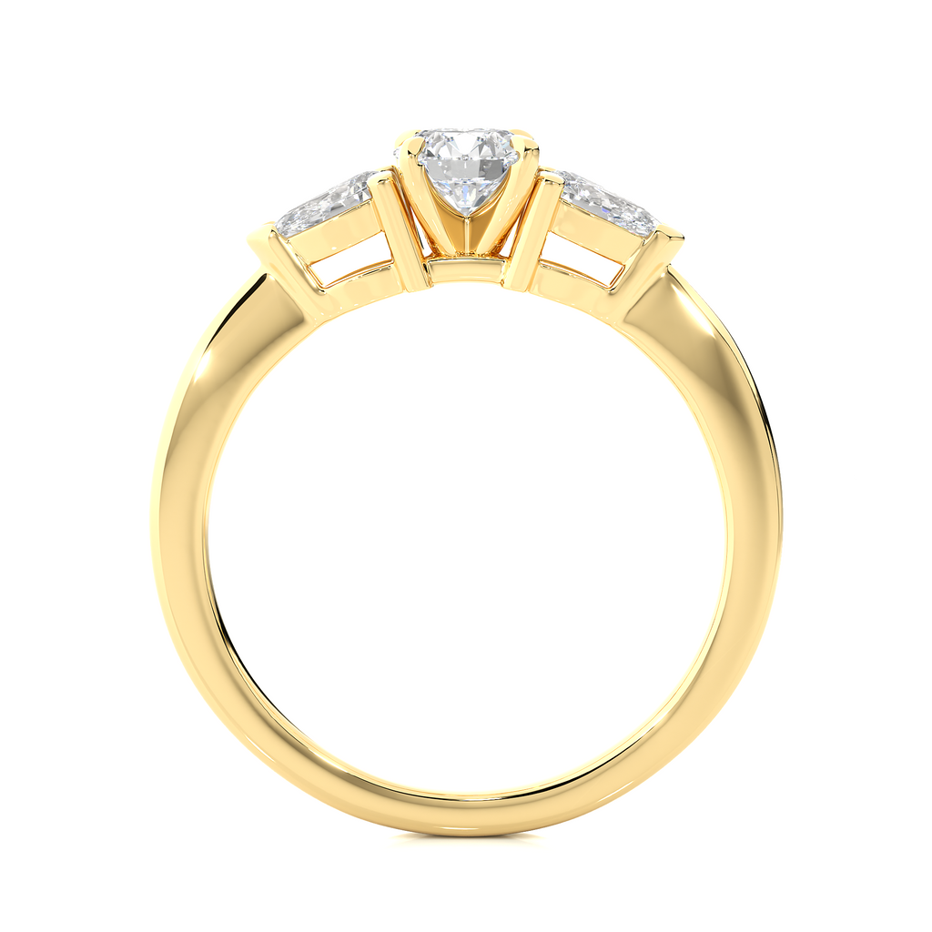 Harmony Ring - Built for lasting relationship with Fine Gold and Lab Grown Diamonds