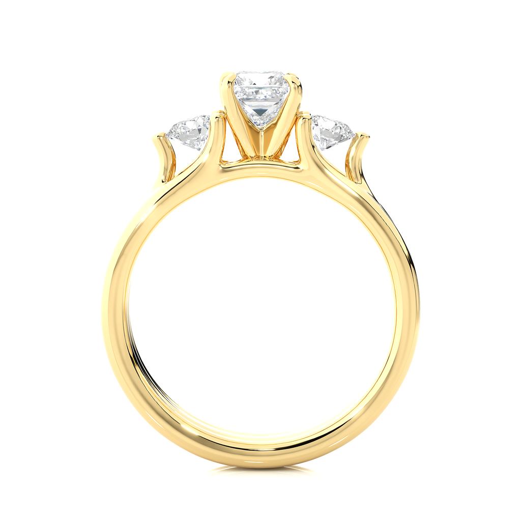 Harmonious Pledge Ring made with Premium Lab Grown Diamonds