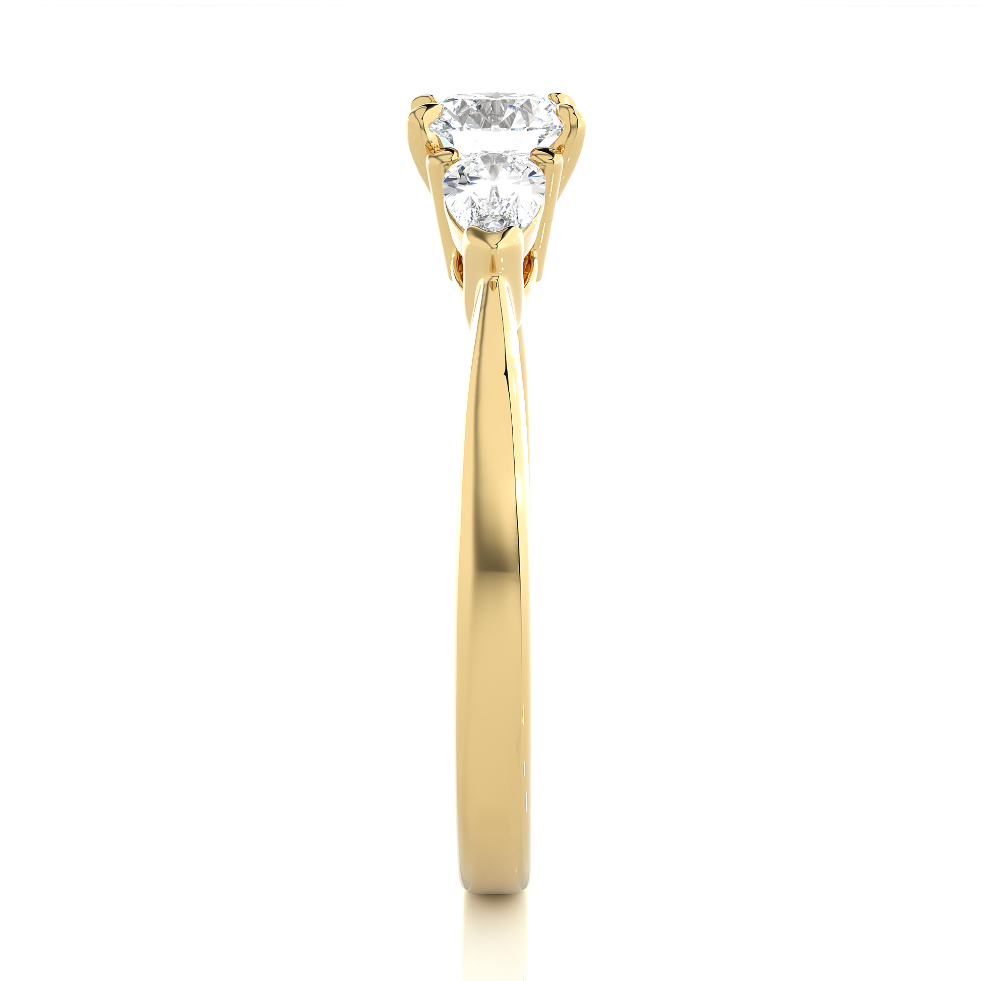Harmony Ring - Built for lasting relationship with Fine Gold and Lab Grown Diamonds