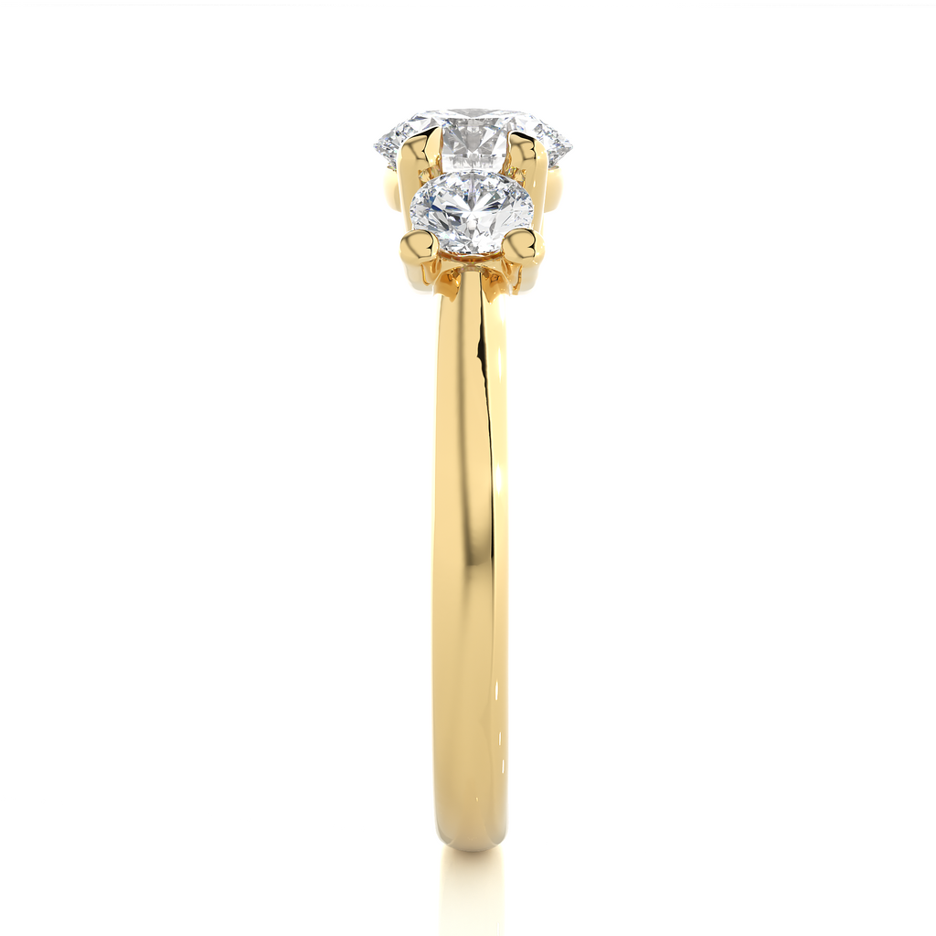 Whispered Vows Lab Grown Diamond Ring - Cherished Love Stories and Anniversaries