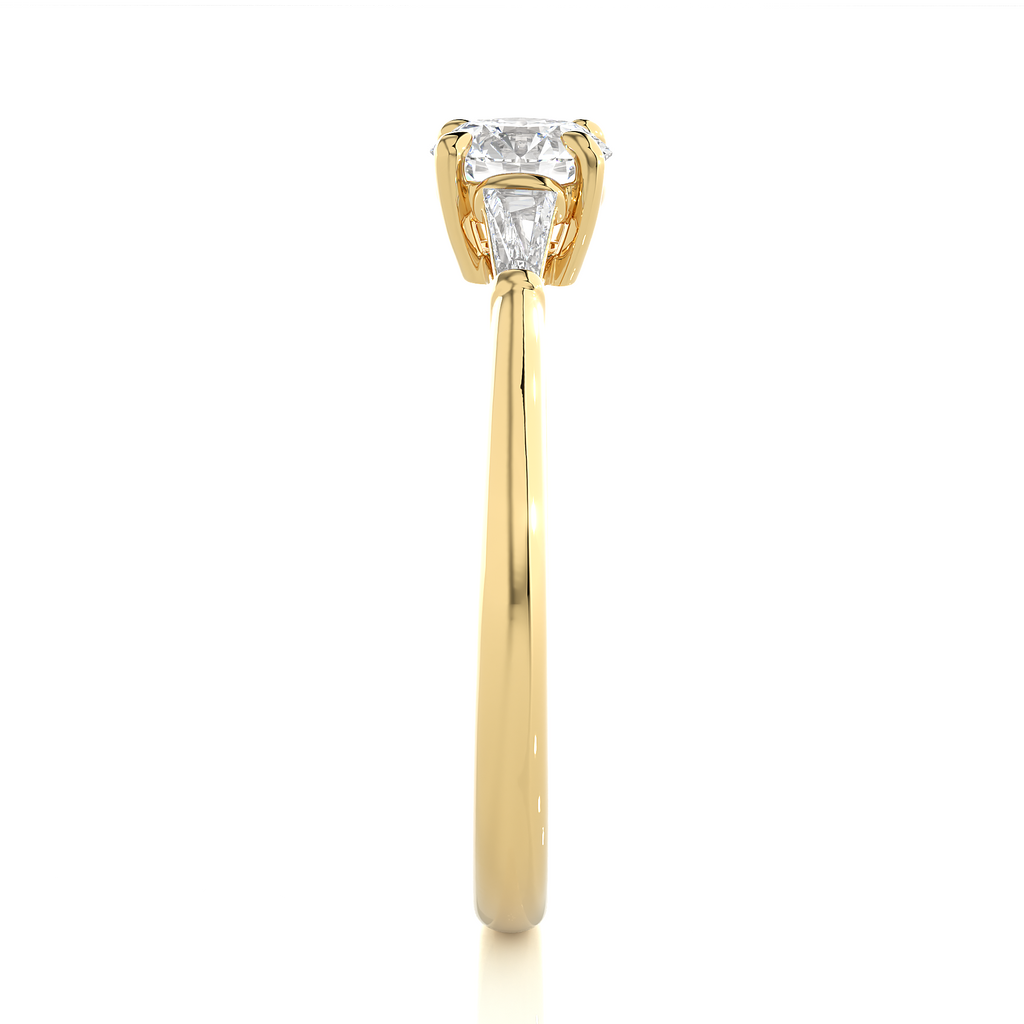 Pure Allegiance Ring Made with Lab Grown Diamonds and Pure Gold
