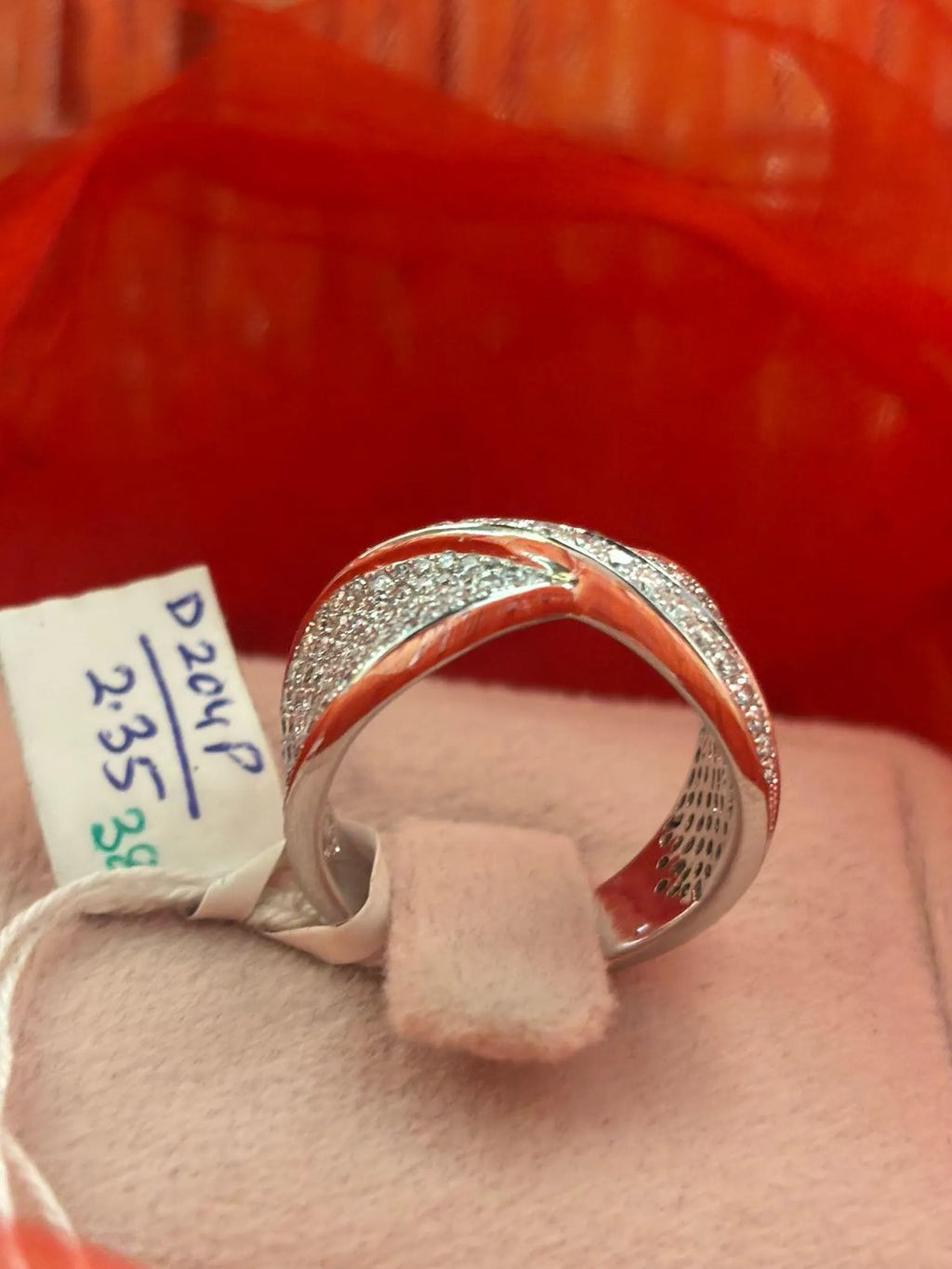 18K gold lab diamond cluster ring

