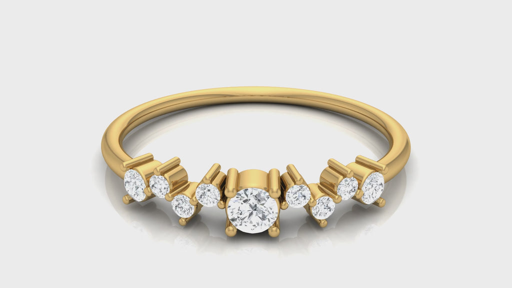 0.15 Ct Round Diamond Ring