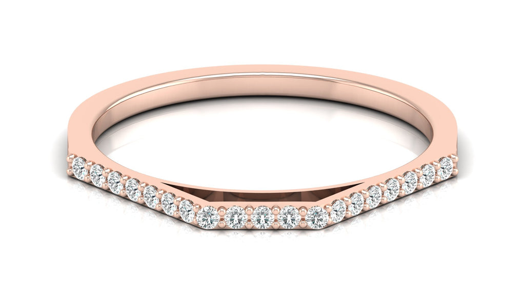 0.12 Ct Round  Diamond Ring