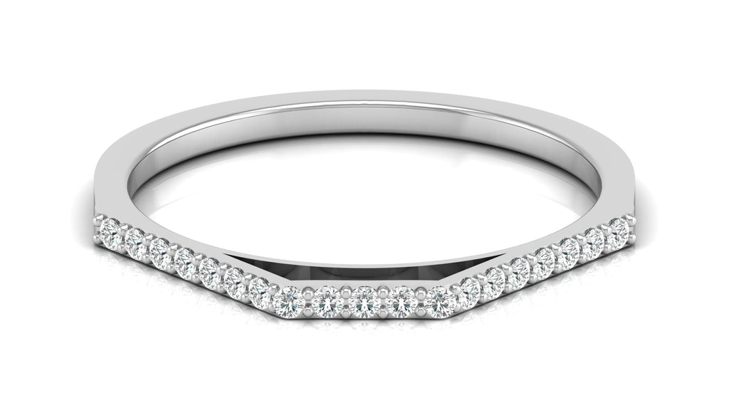 0.12 Ct Round  Diamond Ring