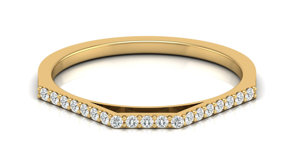 0.12 Ct Round  Diamond Ring