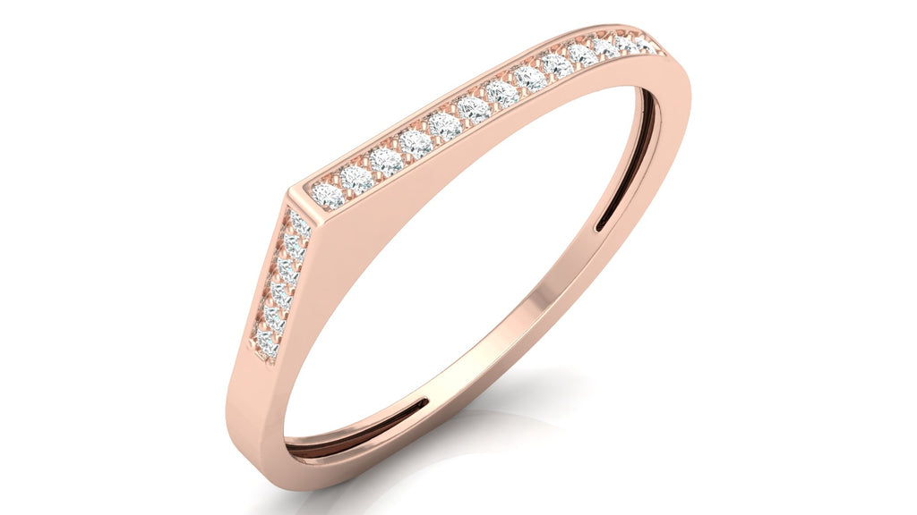 0.12 Ct Round Diamond Ring