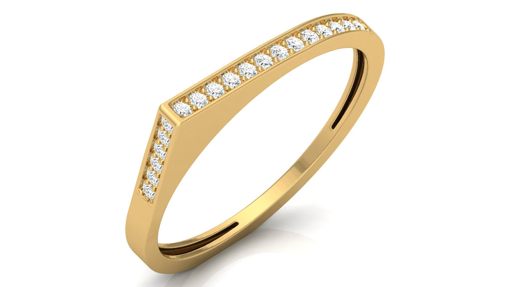 0.12 Ct Round Diamond Ring