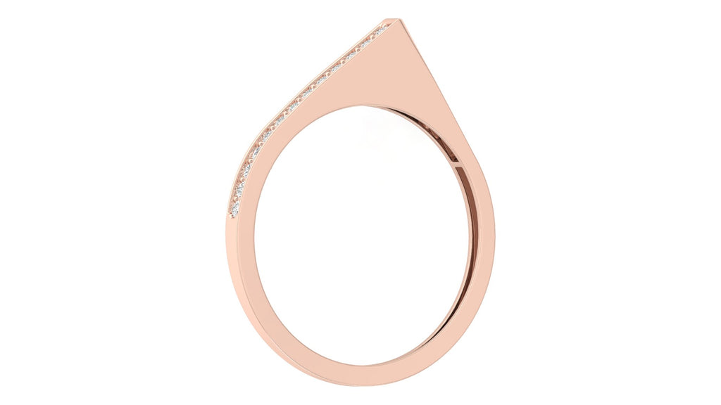 0.12 Ct Round Diamond Ring