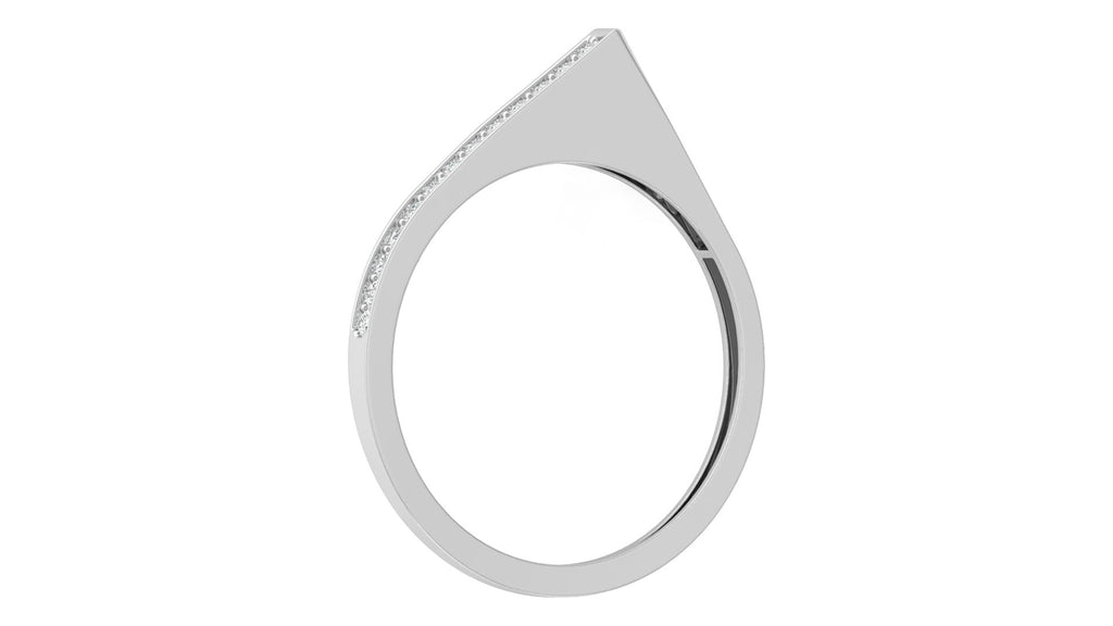 0.12 Ct Round Diamond Ring