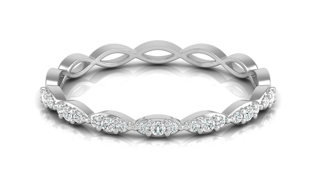 0.11 Ct Round  Diamond Ring