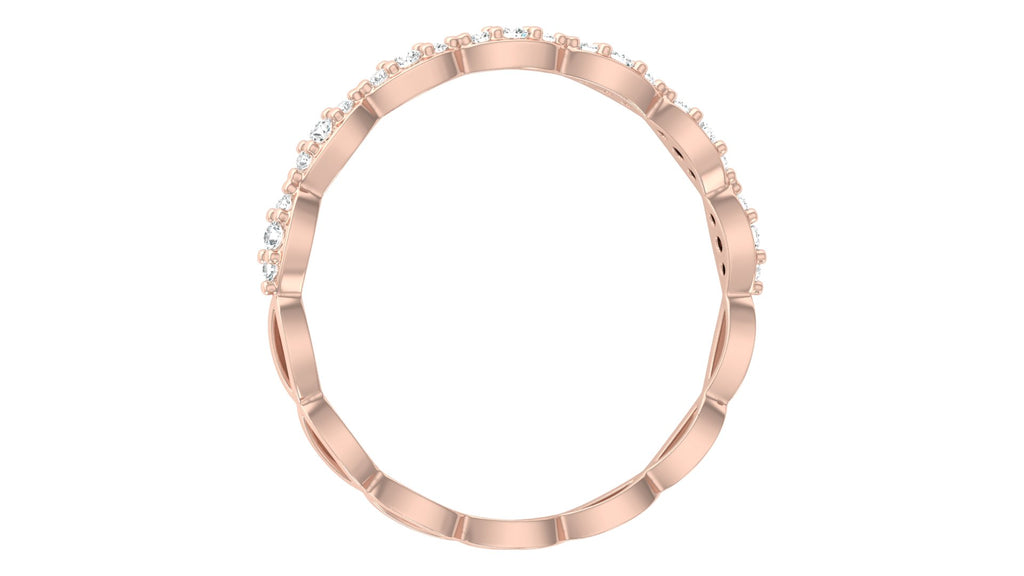 0.11 Ct Round  Diamond Ring