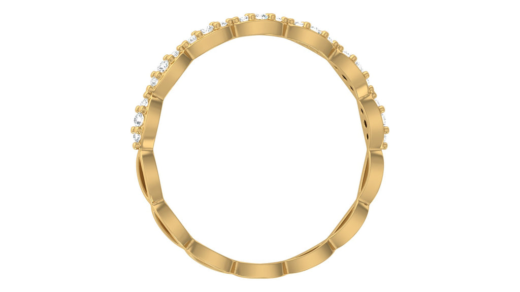 0.11 Ct Round  Diamond Ring