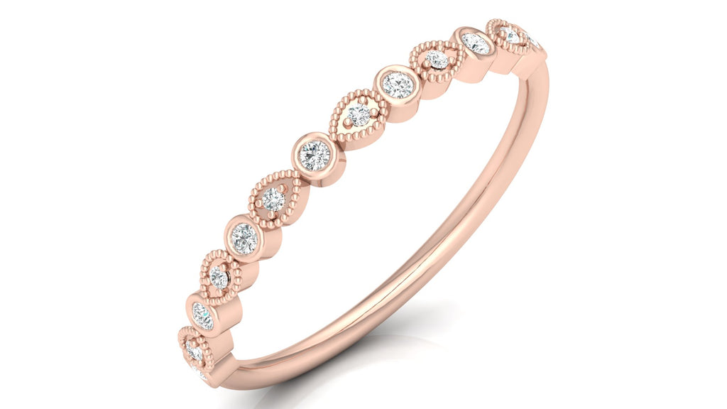 0.08 Ct Round Diamond Ring