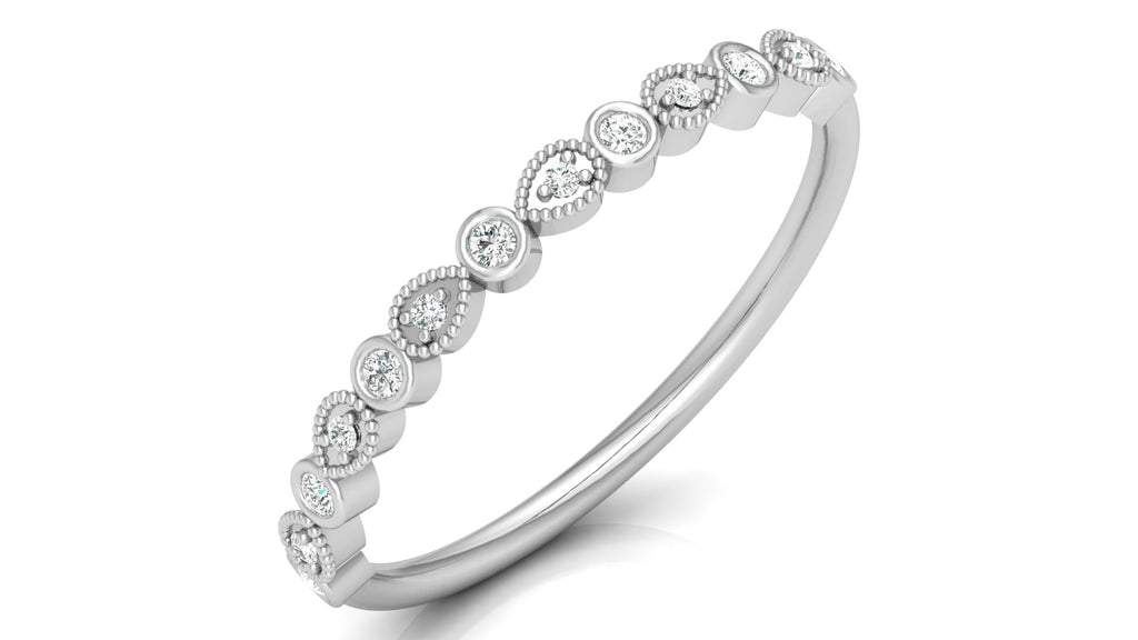 0.08 Ct Round Diamond Ring