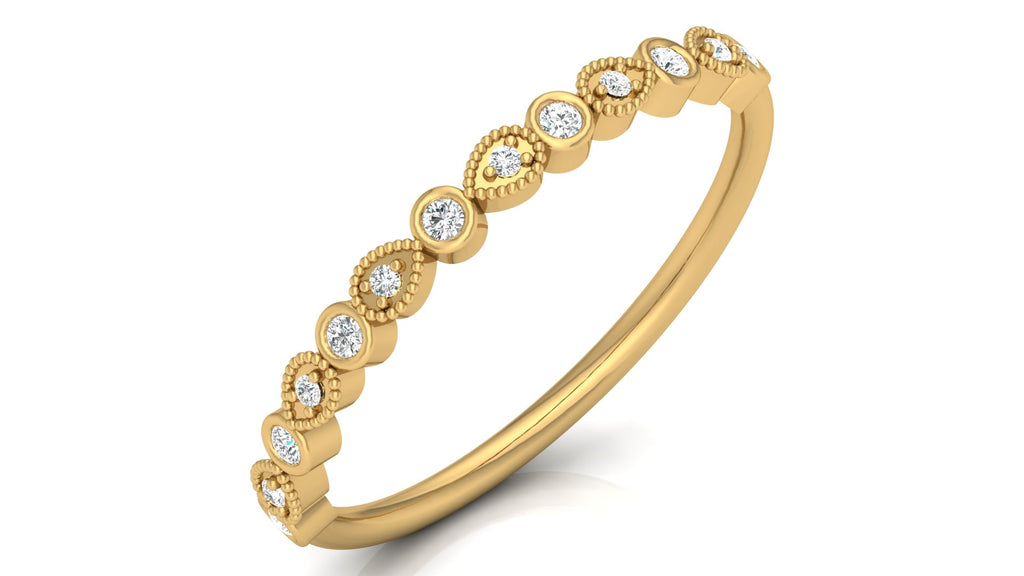 0.08 Ct Round Diamond Ring