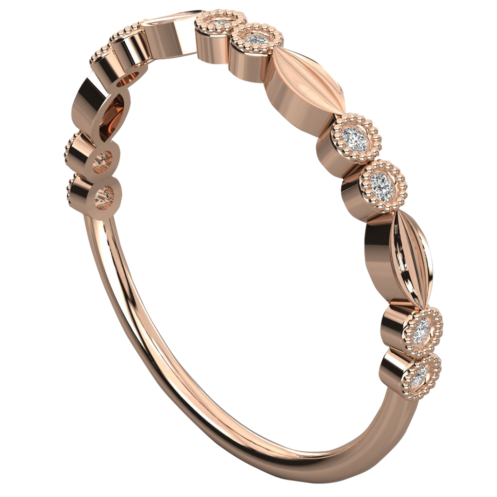 0.05 Ct Round Diamond Ring