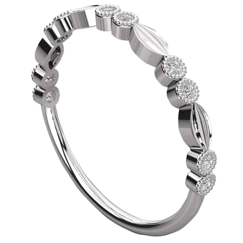 0.05 Ct Round Diamond Ring